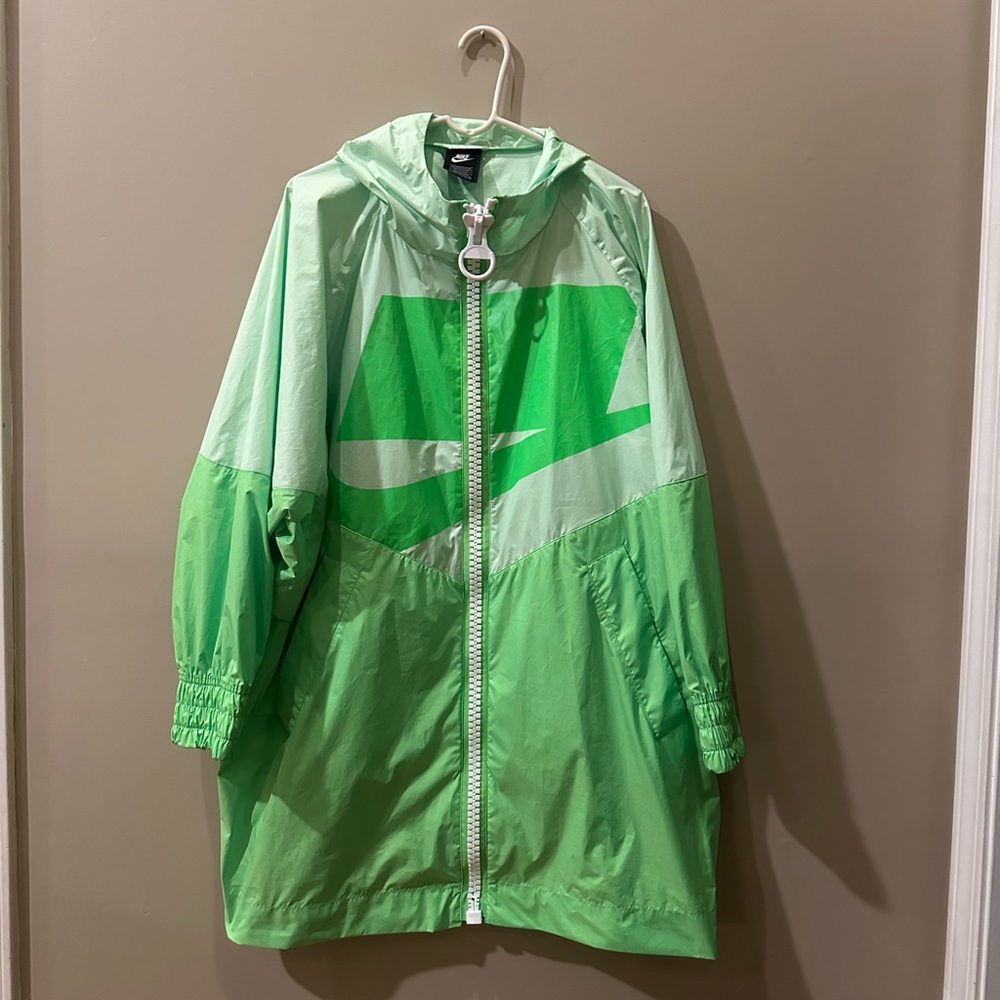 Nike Windrunner oversized neon green Jacket